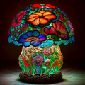 Frosted Mushroom Light